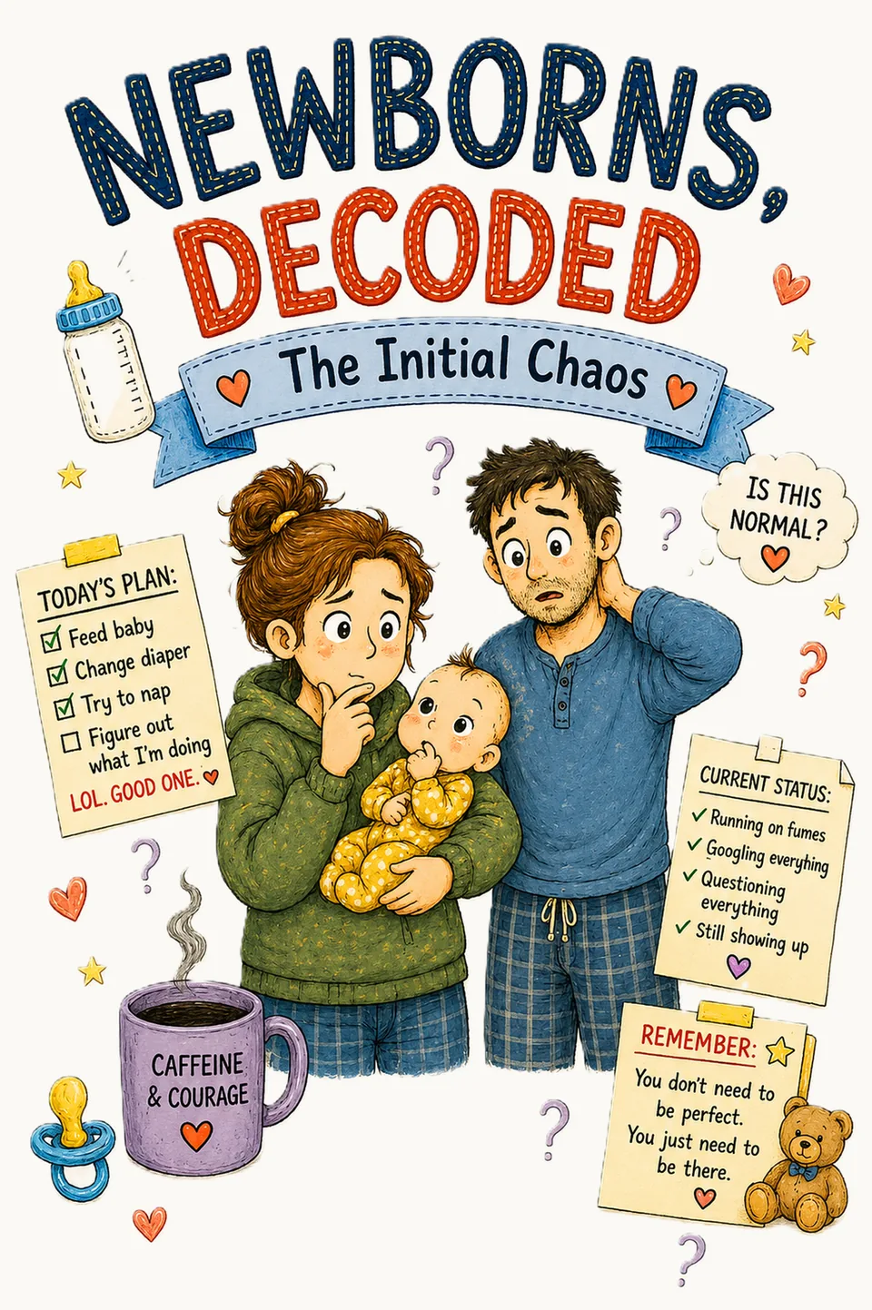 Cover of Newborns, Decoded — Part I, The Initial Chaos